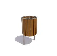 Урна уличная круглая «Марсель»