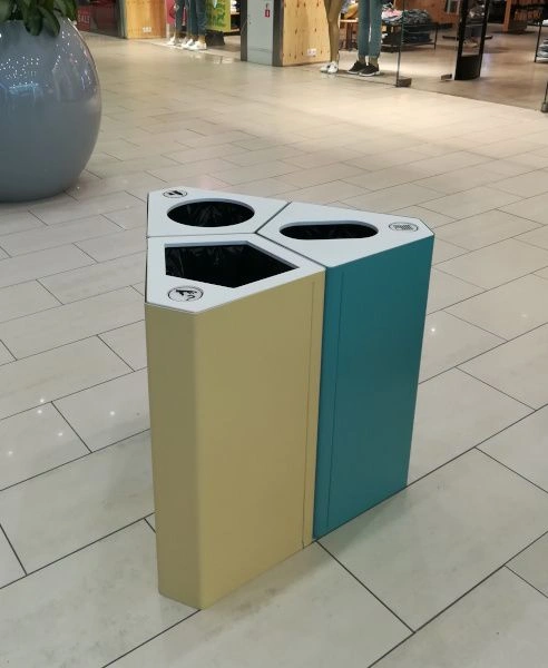 Урна Кайт, кольцо под пакет, 3х40 л