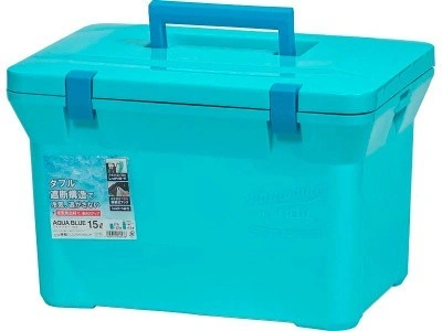 Изотермический контейнер 15л. с плечевым ремнем синий, код: 29546