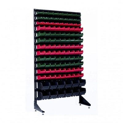 Стеллаж с пластиковыми ящиками 1801-3/9/2 CH-Kombo