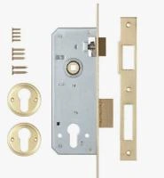 KALE 152/R 40mm W/B латунь б/мех.секр Замок врезной б/руч (30)