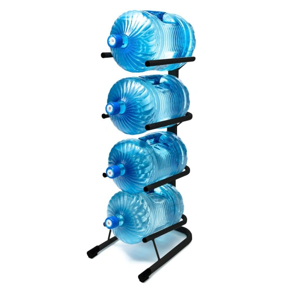 Стойка для бутылей Стелла-техник на 4 бутыли 19 л Черный