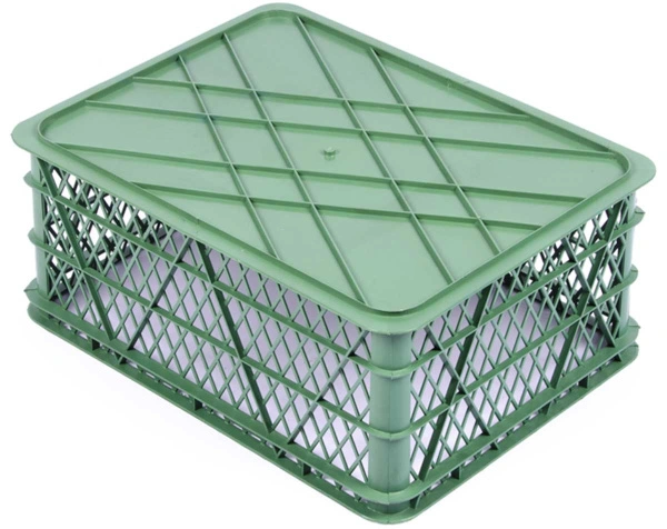 Пластиковый ящик 430х330х180 с перфорацией стенок