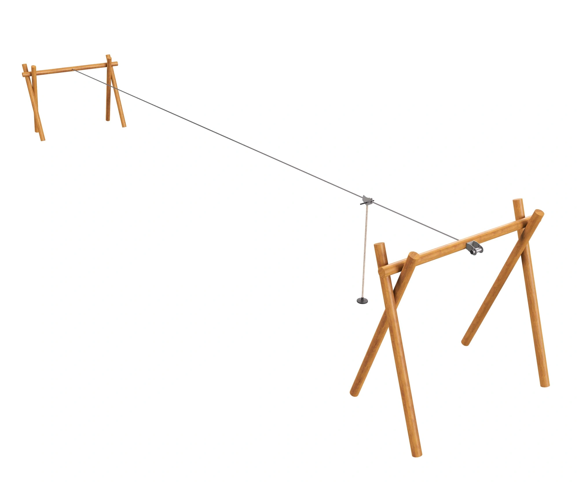 Канатная дорога HARDWOOD «Карролтон»