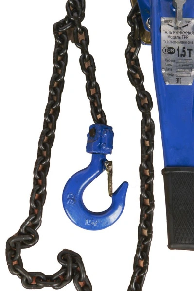 Таль ручная рычажная TOR ТРР-ТРШСР 1,5ТХ3М