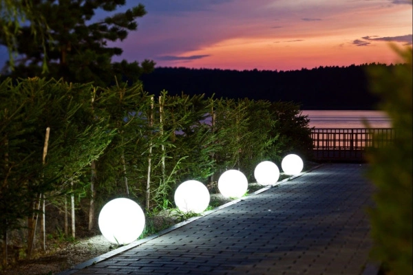 Светящийся шар Minge 800 мм Белая подсветка, без крепления