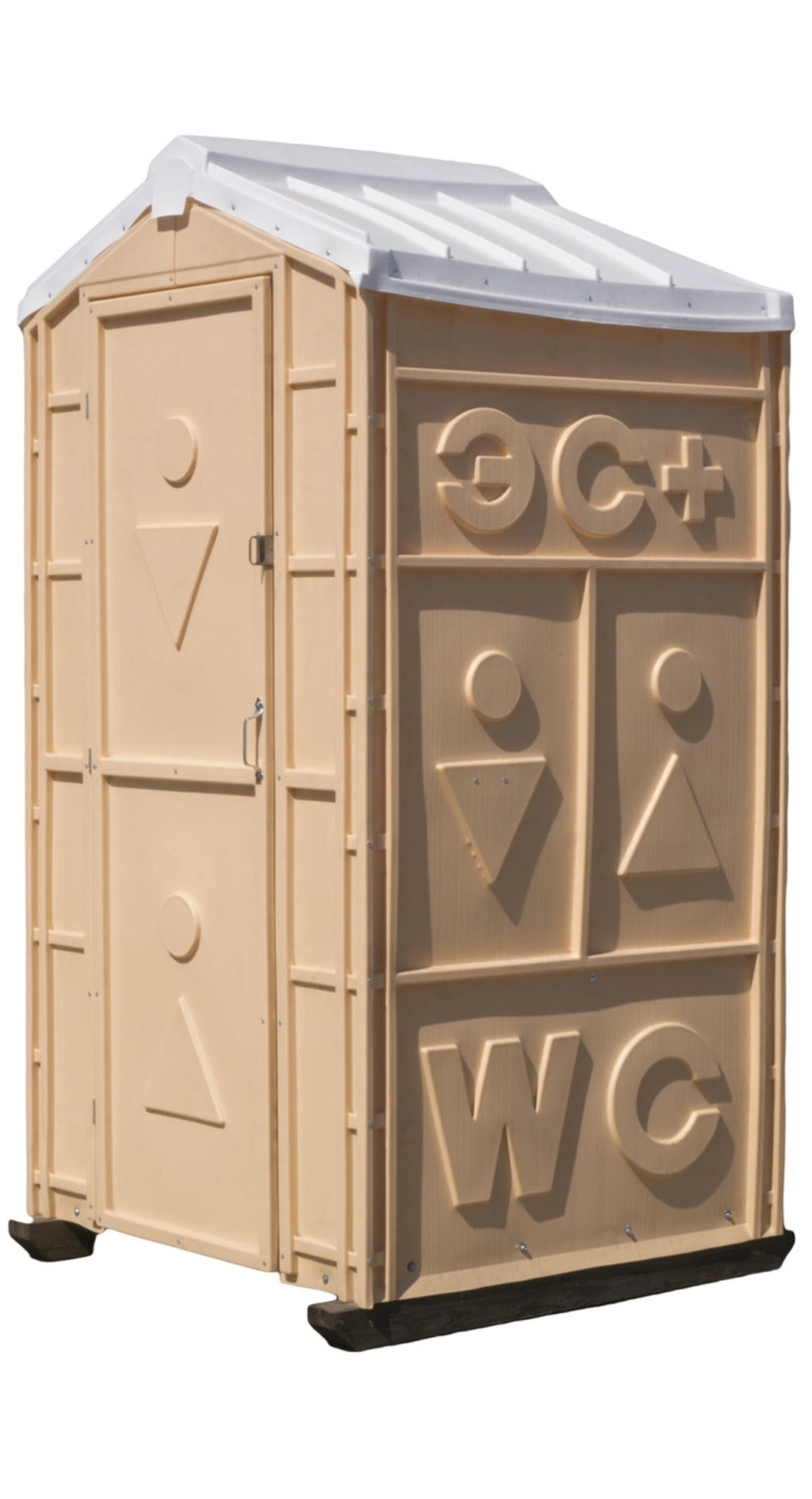 Туалетная кабина «Дачник» с деревянным поддоном (бак 150 литров)  