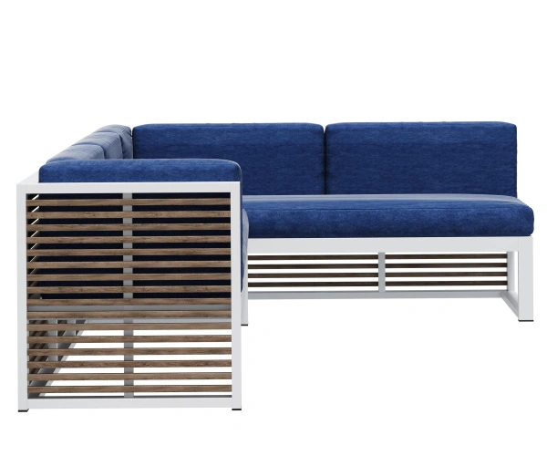 Диван угловой «Параллель» 1 Ангарская сосна