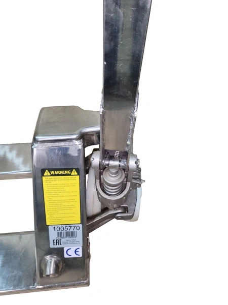 Тележка гидравлическая из нержавеющей стали 2500 кг 1150 мм нейлоновые колеса XILIN BFS