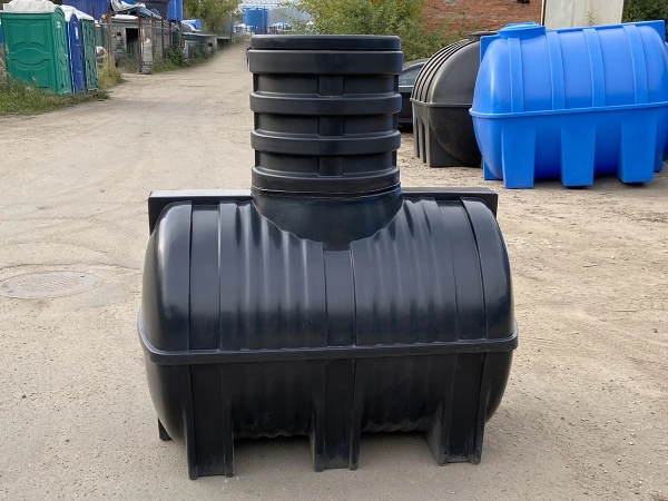 Подземная емкость D 1000 литров (черный)