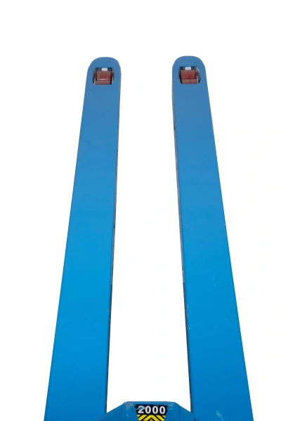 Тележка гидравлическая 2500 кг 2000 мм полиуретановые колеса TOR RHP