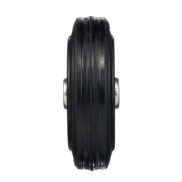 Колесо Стелла-техник 4000-100 диаметр 100мм, под ось 12мм, грузоподъемность 70кг, резина, металл