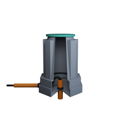 Кессон 1000 л (высота 1350 мм) 