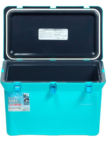 Изотермический контейнер 37л. с плечевым ремнемсиний, код: 29600