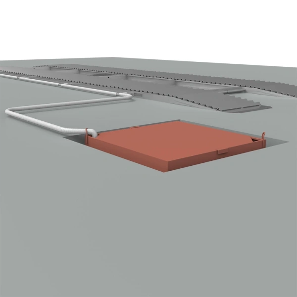 Эстакада металлическая Каскад Комфорт, разборная, 10м, усиленная, грузоподъемность 70т, серая